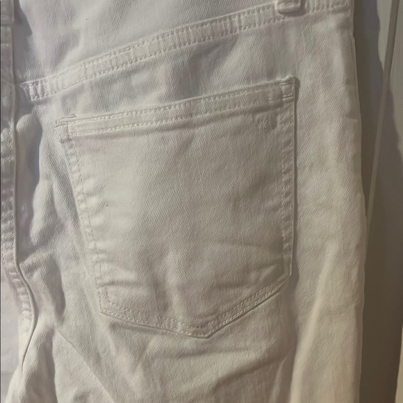 MADEWELL The Perfect Vintage Crop Jeans,white button front jeans women’s size 25 - Picture 8 of 13